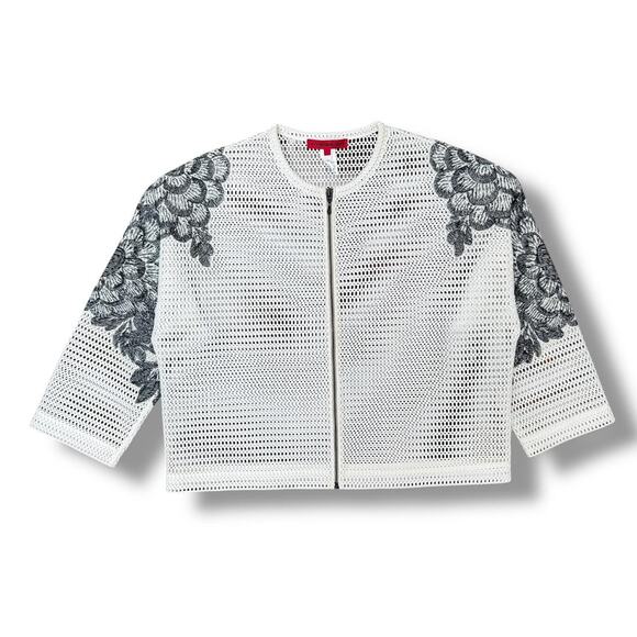 Vivienne Tam Mesh Jacket with Zipper - Picture 1 of 6